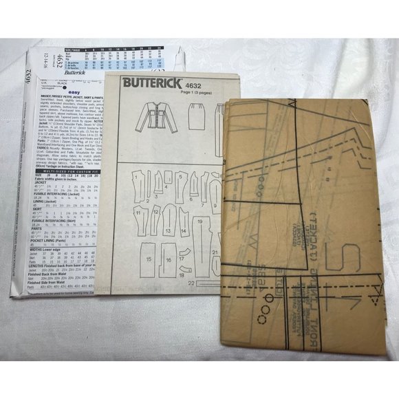 Butterick patterns - Picture 3 of 5